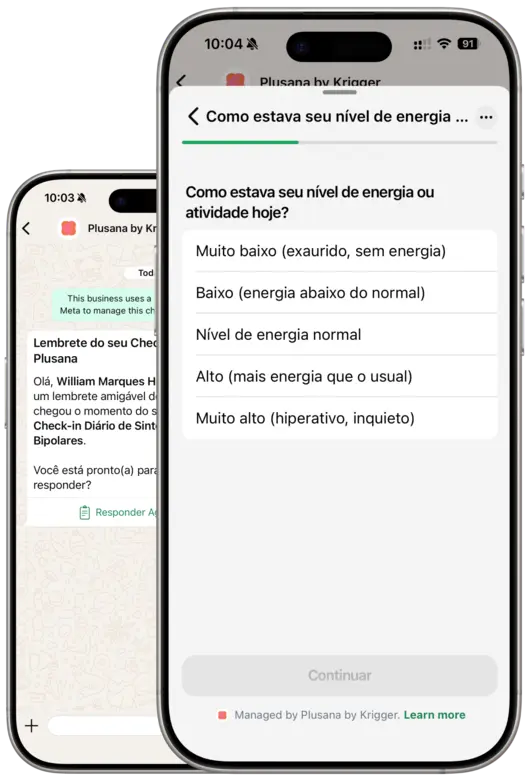 Plusana no WhatsApp