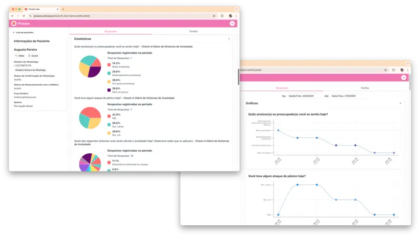 Task answers view
